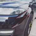 thumbnail image 4 of Spoiler Panel Front Bumper Lip Front Bumper Splitter Body Spoiler 4pcs Car Universal Front Blade Bumper Lip Splitter Deflector Spoiler Panel Replacement, 4 of 8