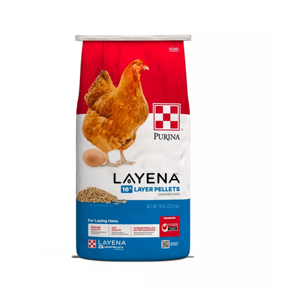 Layena Layer Pelleted Chicken Feed 50 lb