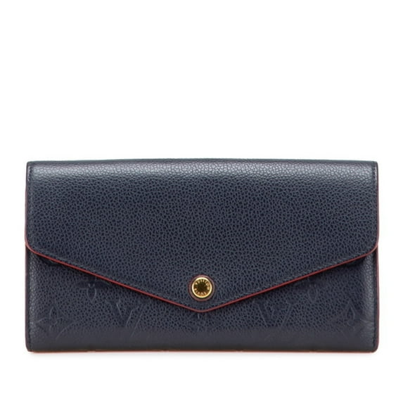 Pre-Owned Louis Vuitton Monogram Empreinte Portefeuille Emilie Long Wallet M69417... (Good)