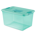 thumbnail image 3 of Sterilite 64 Quart Fresh Scent Stackable Plastic Storage Box Container (18 Pack), 3 of 6