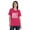 Pink, variant on Inkmeso I Got The Shot Pro Vaccine Crew Neck Womens Vaccination T-shirt