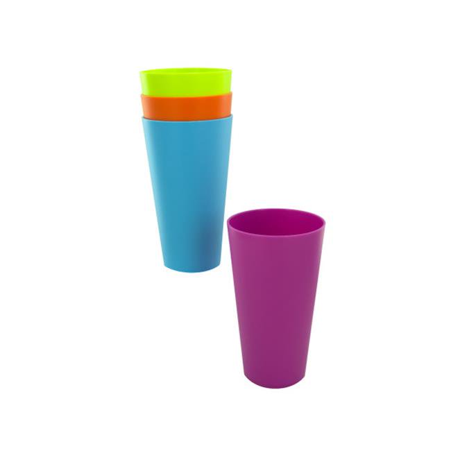 Bulk Buys GC76224 Plastic Tumblers, 32 oz. Pack of 24
