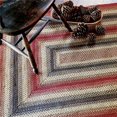 thumbnail image 1 of Homespice Decor 590718 4 in. Chester Round Coaster - Red, Brown & Natural, 1 of 1