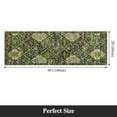 thumbnail image 6 of MeyJey 2'x6' Vintage Hallway Runner Rug, Oriental Non Slip Runner Rug Machine Washable Area Rug for Living Room Bedroom Carpet, Green, 6 of 16