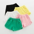 thumbnail image 5 of Jkety Girl Shorts Girls' Denim Shorts Girls Jean Shorts(Green,5-6 Years), 5 of 5