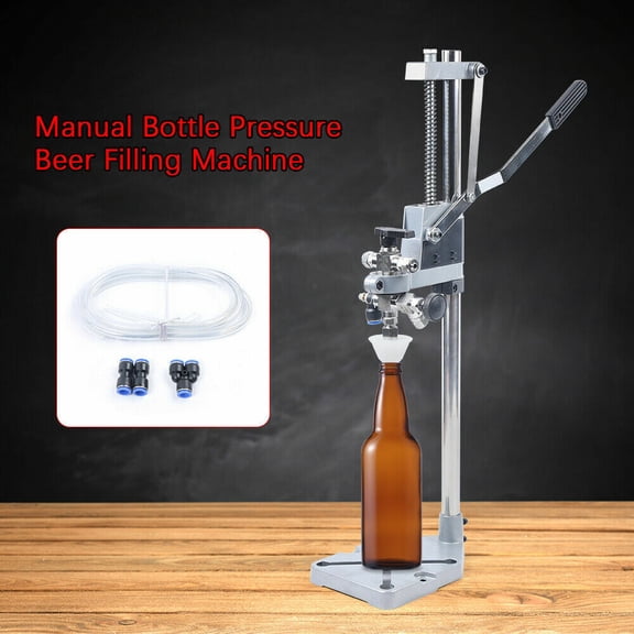 Manual Beer Filling Machine 304 Stainless Steel Suitable Bottle Mouth 10mm-50mm