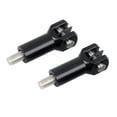 thumbnail image 3 of Motorcycle Accessories Parts Foot Peg Supports Mounts Kit for Harley Davidson Softail 2000-2006, 3 of 5