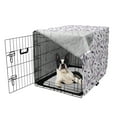 thumbnail image 5 of Hippie Dog Crate Cover, Print of Repetitive Bohemian Feathers and Arrows Native Tribal Elements, Easy to Use Pet Kennel Cover Small Dogs Puppies Kittens, 7 Sizes, Violet and Multicolor, by Ambesonne, 5 of 6