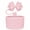 Ballerina Pink, variant on Grit & Grace Basketweave Bottle Boot + Gracie Topper - Camellia Pink, Fits Select 20-40oz