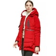 thumbnail image 4 of Orolay Women Winter Coat Warm Thickened Puffer Down Mid Length Jacket, Female, 4 of 5