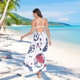 thumbnail image 7 of Women's Beach Swimsuit Cover Ups Bathing Suit Coverups Bikini Wrap Dress for Swimwear Football Sneakers Baseball Bat, 7 of 7