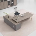 thumbnail image 2 of Free Shipping Organizer Office Desk Storage Bedroom Mid Century Modern Filing Cabinets Luxury Stand Up Mesa Escritorio Furniture My Lux Decor Round, 2 of 16