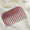 Ash Pink, variant on Parcelona Wide Tooth Comb Tropical Toucan Floral Print Comb for Thick Curly Hair (AshPink)