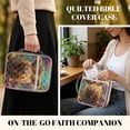 thumbnail image 4 of ZUXONGSY Highland Cow Daisy Print Bible Cover Case for Women Quilted Bible Protector Lightweight ChuZU Bag with Pen Holder Christian Gift for Religious, 4 of 7