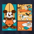 thumbnail image 3 of Disney - Mickey & Friends - Donald Duck, Goofy, & Pluto - Sun, Sand, & Surf - Toddler And Youth Crewneck Fleece Sweatshirt, 3 of 5