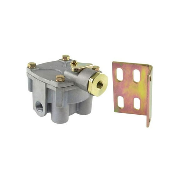 Heavy Duty R-14V Relay Valve - Air Brake Relay Valve Replaces 103028, Velvac 034028, OE Aftermarket 0587-103028P, Bendix 109270, Tectran 14019, 14399, PAI 36420,  S8255A