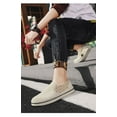thumbnail image 5 of Men's Fashion Casual Cloth Shoes Canvas Slip-on Loafers Espadrille Walking Sneakers Boat Shoes, 5 of 8