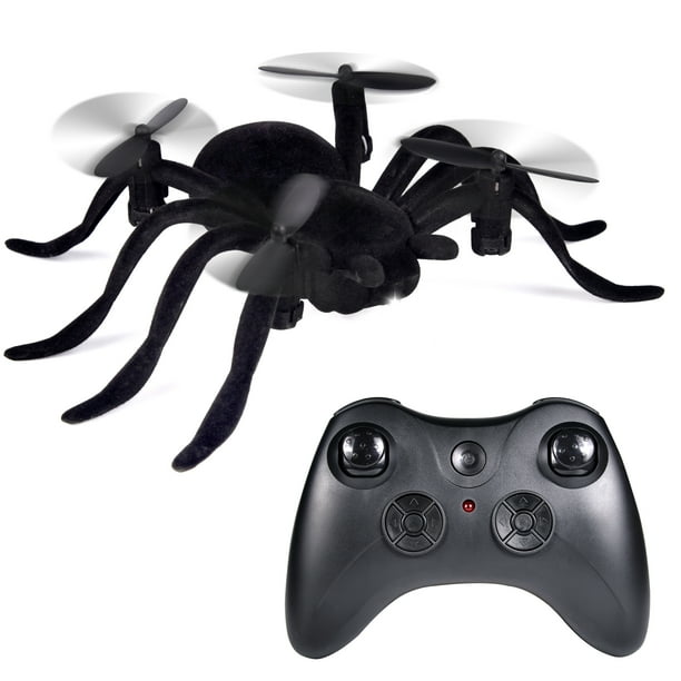 Fun Little Toys Remote Control Spider Quadcopter Drone, One Key Auto