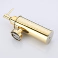 thumbnail image 6 of ABPETE Soap Dispenser Stainless Steel 304 Gold Wall Mount Liquid and Soap Dispenser Round for Kitchen and Bathroom, 6 of 8