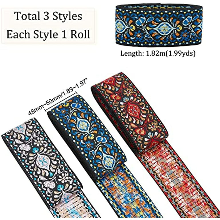Folk Pattern Jacquard Ribbon, Holiday Ribbons, Wholesale Ribbon  Manufacturer