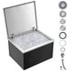 thumbnail image 1 of VEVOR - Hielera empotrable de acero inoxidable de 71 cm de largo x 40 cm de ancho x 43 cm de alto, contenedor de hielo comercial con tapa abatible, barra de hielo para cocina al aire libre de 40 qt, 1 of 9
