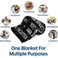 thumbnail image 7 of Gifts for Women or Men- Get Well Soon Blanket, Thinking of You Gift for Dad Grandpa Brother Friend Coworker, Feel Better After Surgery Gift for Sick, Inspirational Present, 60'' x 50'', 7 of 7