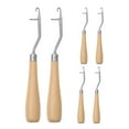 thumbnail image 2 of MRLESS 6PCS Crochet Needle for Hair and Rug Latch Hook Dreadlock Tools Weaving Accessories for Knitting and Art Crafts, 2 of 9
