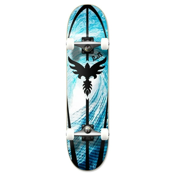 Yocaher Graphic Complete 31" x 7.75" Skateboard - Tsunami