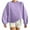 Purple, variant on QUYUON Crewneck Sweatshirts Womens Casual Long Sleeve Crew Neck Sweatshirts Pullover Tops Oversized Sweatshirt for Women Loose Fit Blouse Shirts Winter Warm Sweater Coat Black M