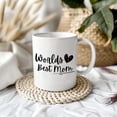 thumbnail image 1 of Worlds Best Mom Mug Best Mom Ever Gift for Mom Mothers Day Gift Mom Birthday Gift Cute Mom Mug Gift from Daughter Son New Mom Gift, 1 of 6