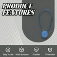 thumbnail image 4 of MELIVO Bike Lock,15.75" Bike Lock For Kids,Cable Bicycle Lock Cable Lock,Blue, 4 of 7