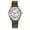 Coffee, variant on Women's Casual Quartz Leather Strap Dress Watch for Small Wrists Ladies Analog Wrist Watches for Women