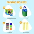 thumbnail image 6 of Gymax Inflatable Bounce House Kids Jumping Playhouse Indoor & Outdoor Without Blower, 6 of 10