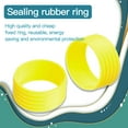 thumbnail image 3 of Soidarity Anillo de mango de raqueta de tenis de silicona, 2 piezas, portátil, reutilizable, banda elástica para raqueta, ejercicio al aire libre, Type3 NO3, 3 of 6