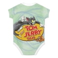 thumbnail image 2 of Tom And Jerry Baby Boy Girl Short Sleeve Rompers Bodysuit One Piece Jumpsuit Summer Outfit, 2 of 8