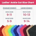 thumbnail image 2 of Debra Weitzner Womens Low-Cut Ankle Socks No-Show Colorful Pattern Fun Socks – 12 Pair, 2 of 5