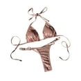 thumbnail image 1 of BKQCNKM Bikini Sets for Women, Micro Bikini, Triangle Bikini, String Bikini, Hot Pink L, 1 of 5