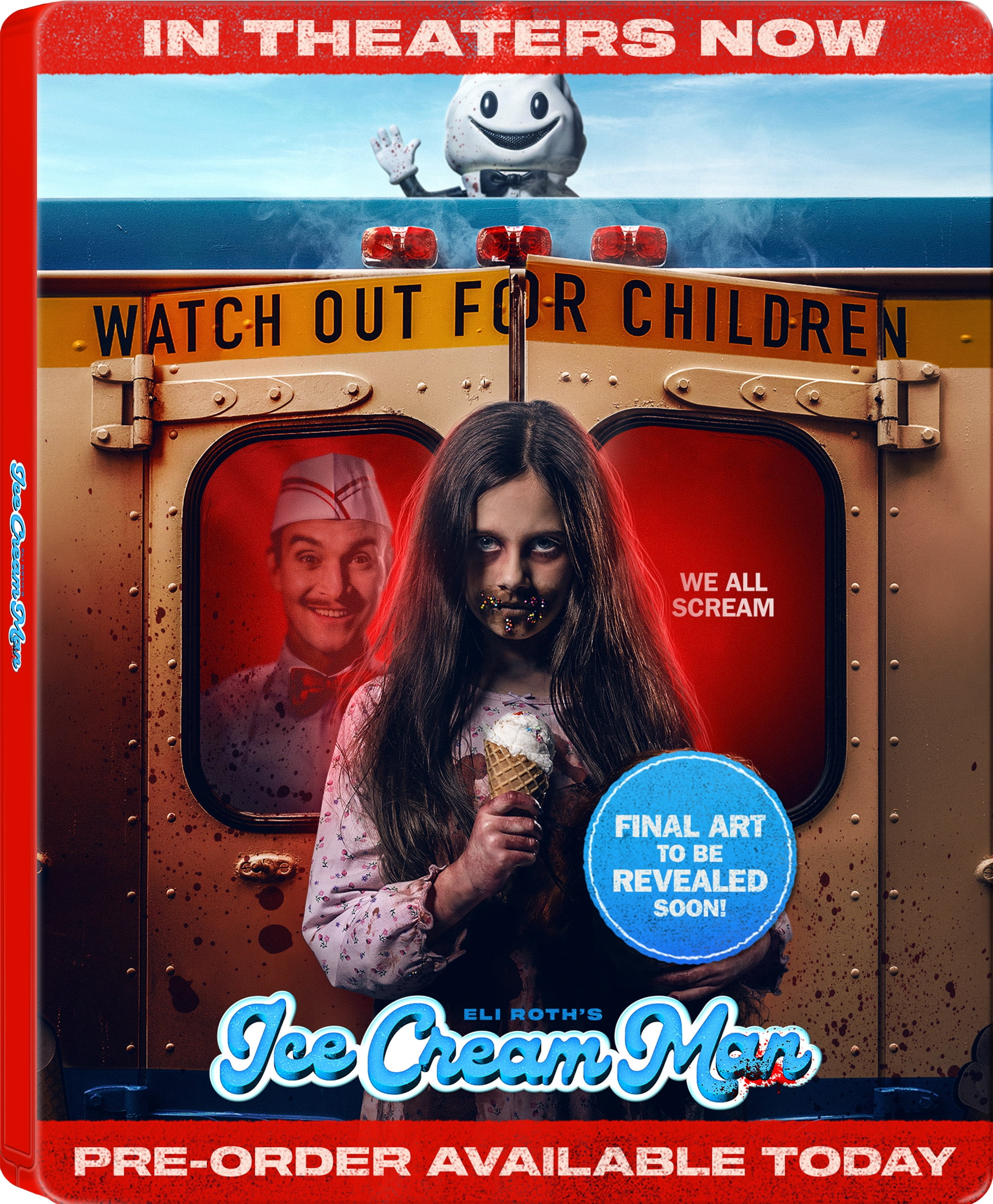 Eli Roth's Ice Cream Man (Collector's Edition Steelbook) (4K Ultra HD + Blu-ray) Mill Creek Entertainment, Horror, Thriller