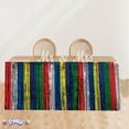 thumbnail image 3 of PMU Fringe Table Skirt (Multicolor) 9 ft x 29 inches Pkg/1, 3 of 7