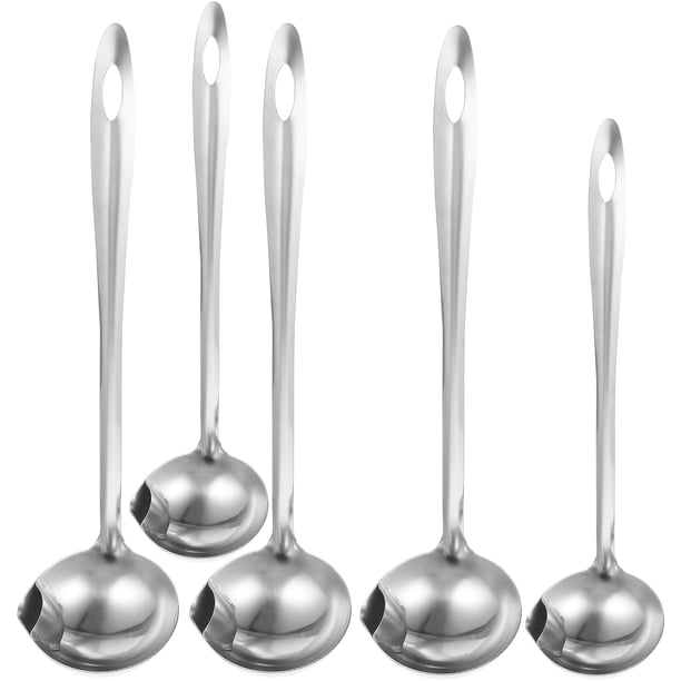 cucharones de acero inoxidable para sopa, separadores de aceite y grasa, y filtros de aceite.