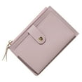 thumbnail image 1 of Ladies Zip Purse Card Slot Wallet Leather Purse Wallet Wallet Zipper Men, 1 of 3