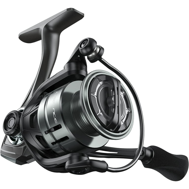 Cadence Essence Spinning Reel, Lightweight Carbon Frame and Side Plates, 9  + 1 Durable & Corrosion Resistant Ball Bearing System, Smooth and Powerful  Drag 