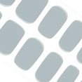 thumbnail image 4 of DANNI & TONI Semi Cured Gel Nail Strips Gray (Slate) Solid Color Gel Nail Stickers Grey 28 Stickers, 4 of 7