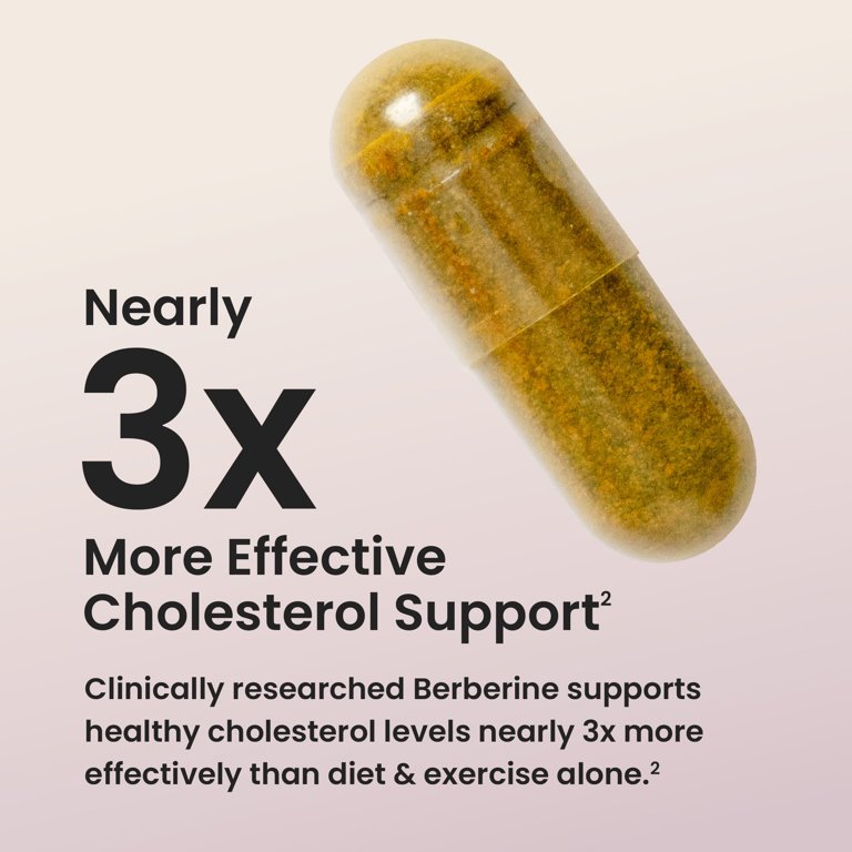 humanN SuperBerine Supplement, High Absorbency with Olive Leaf 