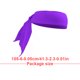 thumbnail image 3 of Sonducket Diadema deportiva de moda, bandas para el sudor traseras ajustables, accesorios de estilo atlético Multicolor de secado rápido para tenis y Accesorio para el cabello Violeta, 3 of 6