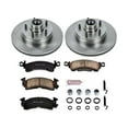 thumbnail image 3 of Power Stop Front Stock Replacement Brake Pad and Rotor Kit KOE2936, 3 of 8