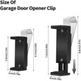thumbnail image 2 of 2 PCS Garage Door Opener Clip, Visor Clip, Universal Adjustable Garage Door Opener, Remote Control Bracket, Garage Door Opener, Compatible with Liftmaster, Sears and Chamberlain, 2 of 7