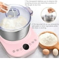 thumbnail image 3 of AIZIYO Stand Mixer with Fermentation - 5.2QT Electric Dough Kneader Maker for Bread & Pizza, Pink, 3 of 5