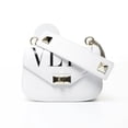 thumbnail image 1 of Pre-Owned Valentino Small VLTN Leather Shoulder Bag in White, 1 of 11