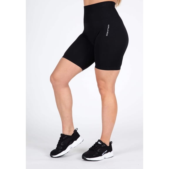 Quincy Seamless Cycling Shorts - Black